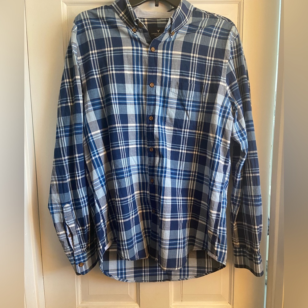 American Eagle Cotton Button Down Shirt